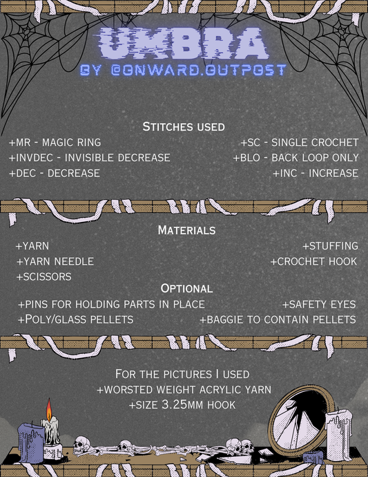 Umbra - Crochet Pattern