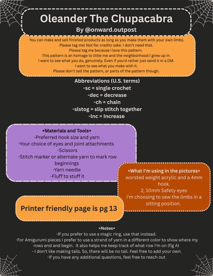 Oleander crochet pattern