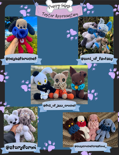 Puppy Silas - Crochet Pattern