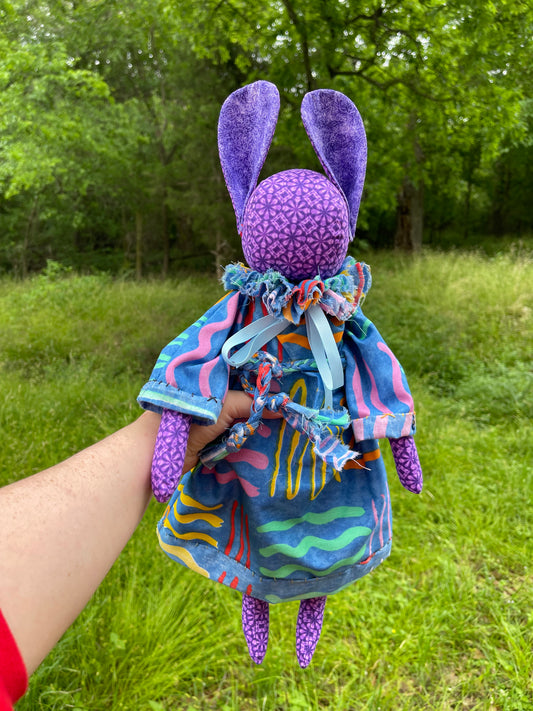 Ms Bright -Purple Hare