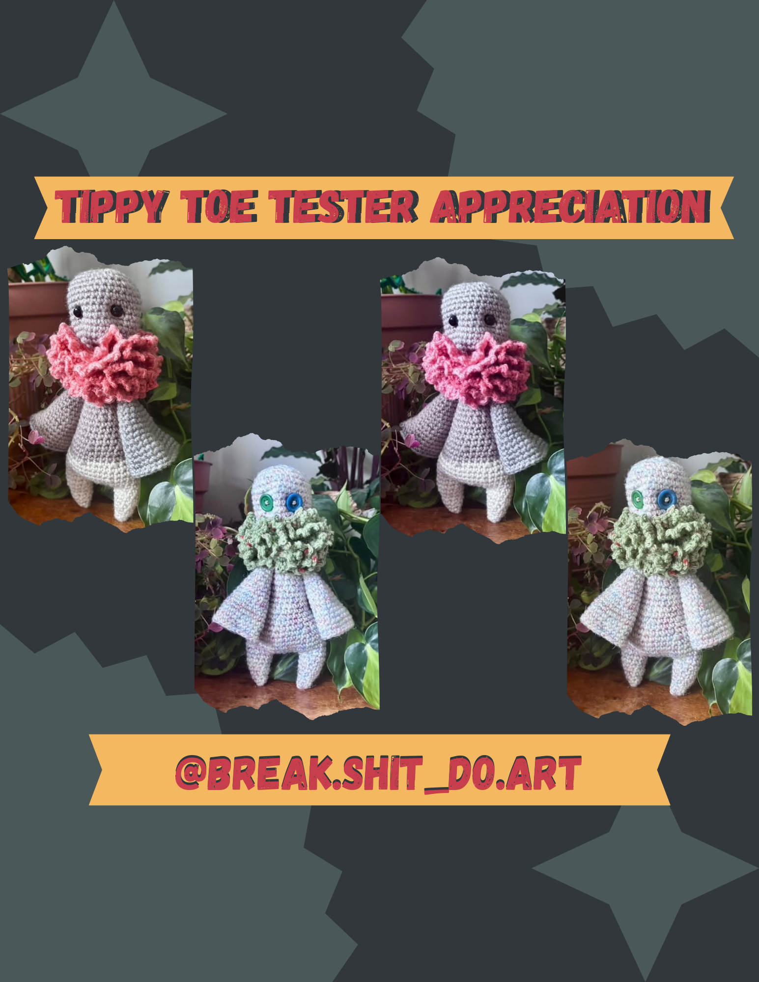 Tippy Toe Crochet Pattern