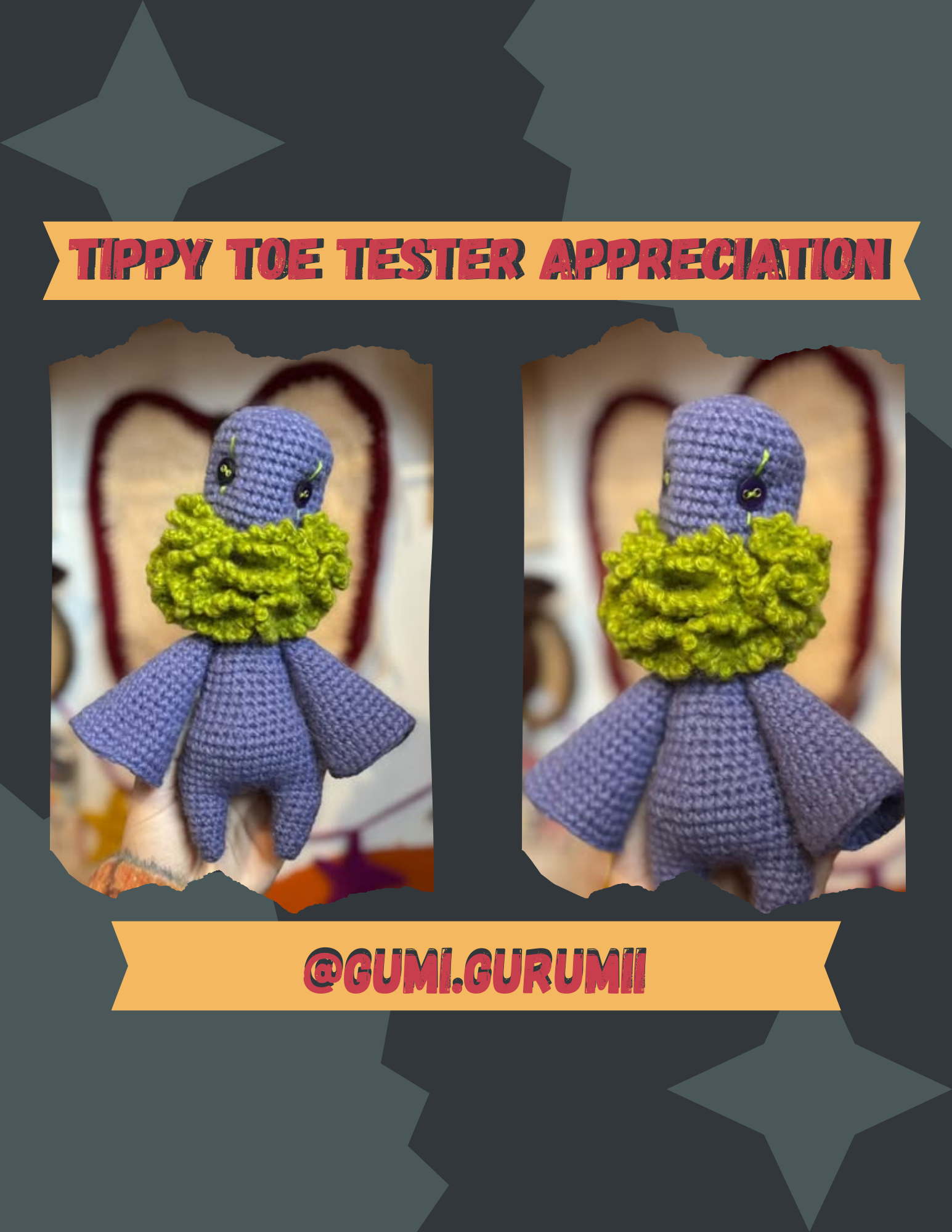 Tippy Toe Crochet Pattern