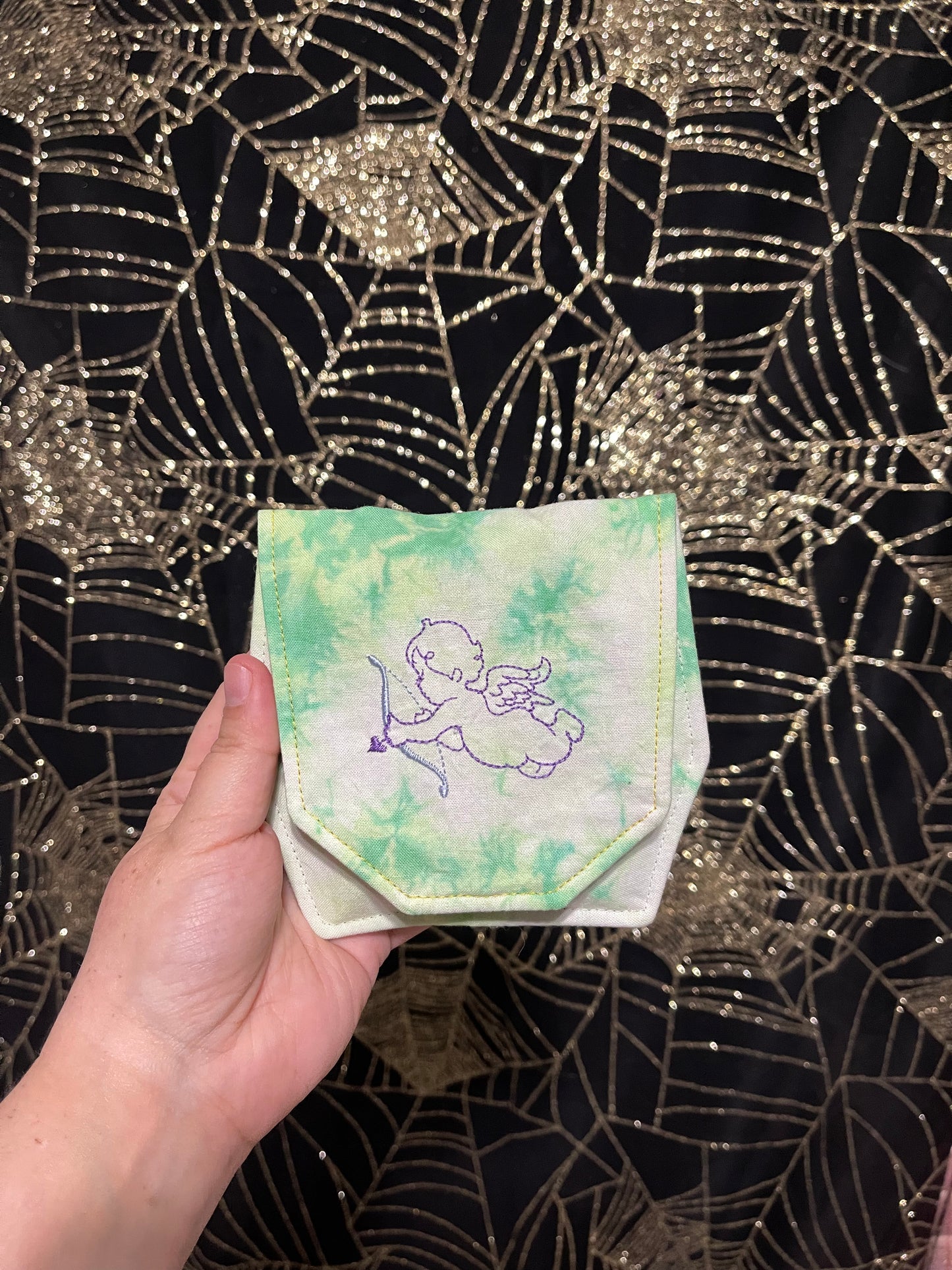Embroidered Pouch - prototype