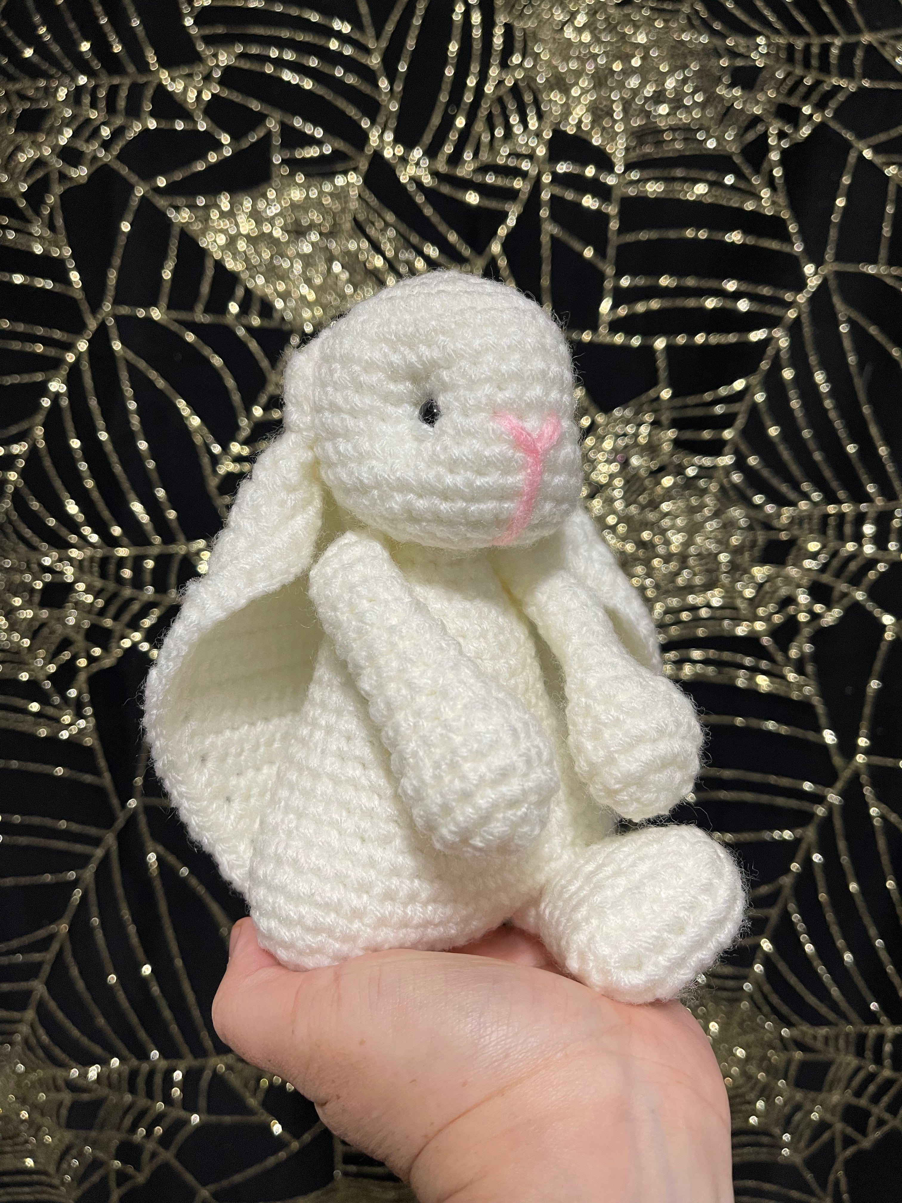 Woe-OOAK-crochet bunny