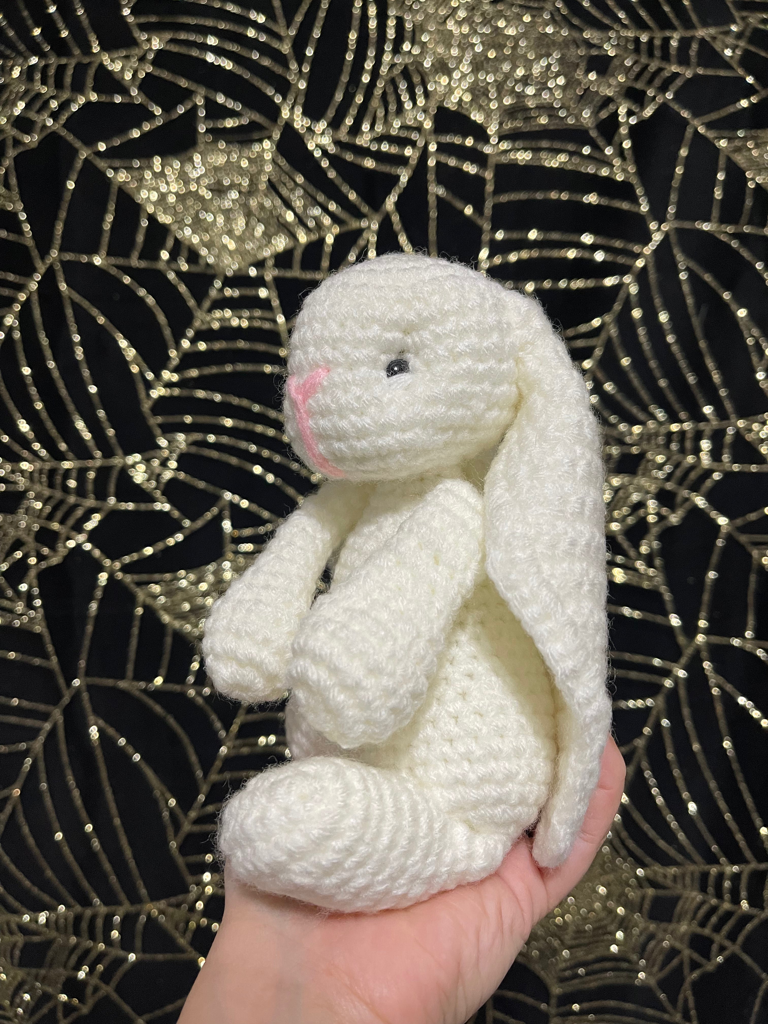 Woe-OOAK-crochet bunny