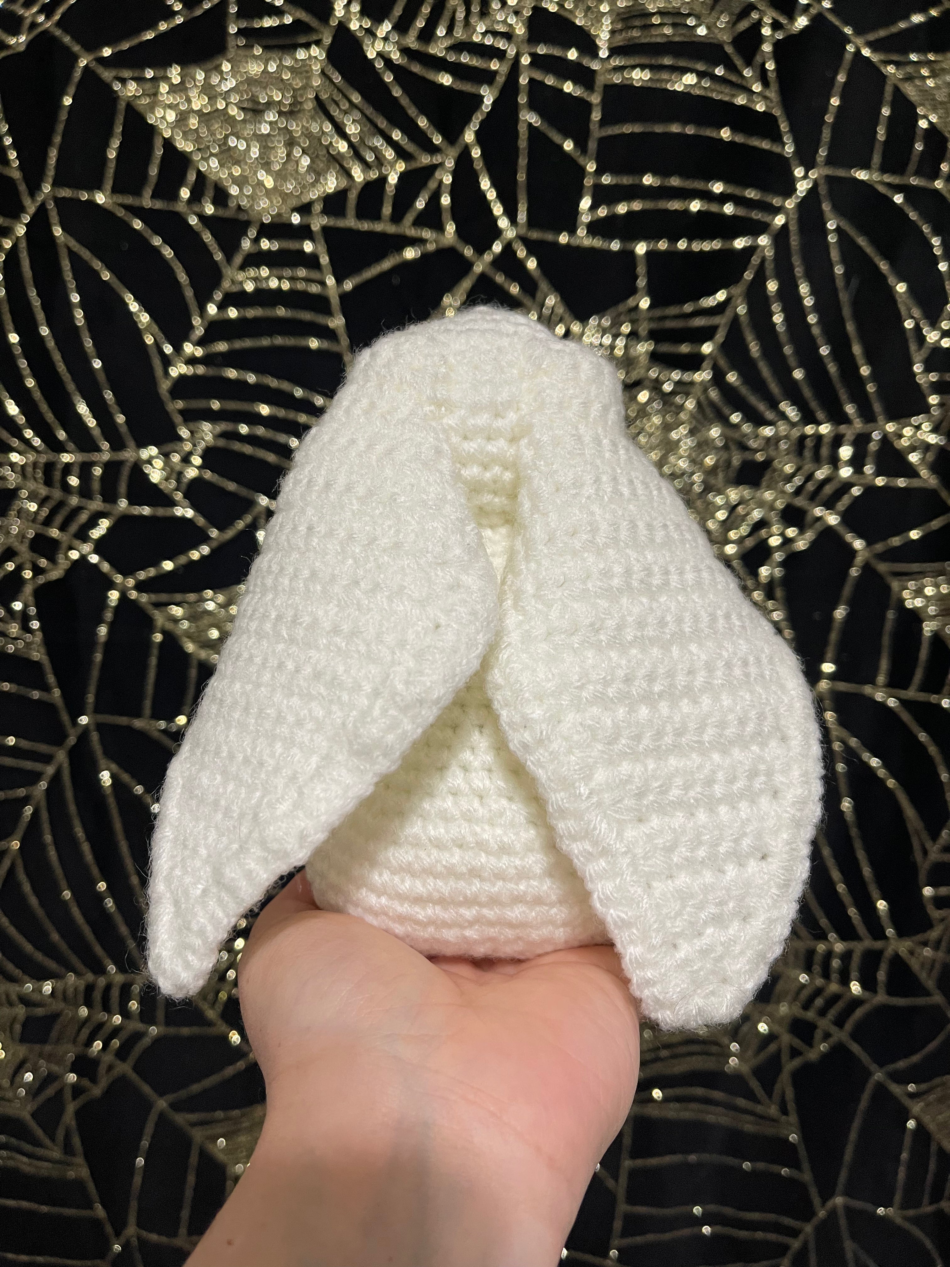 Woe-OOAK-crochet bunny