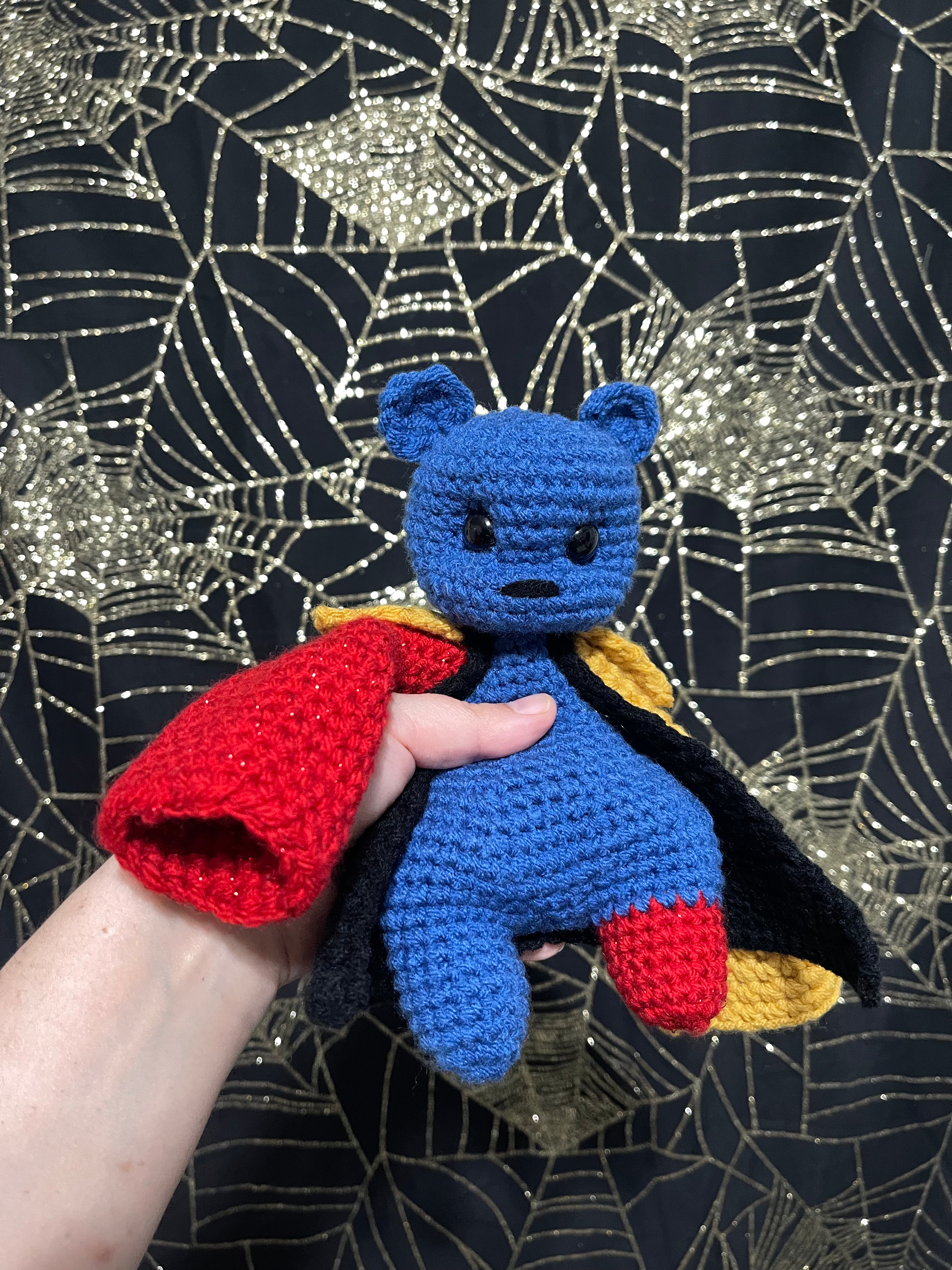 Scrappy sweater bear - not weighted