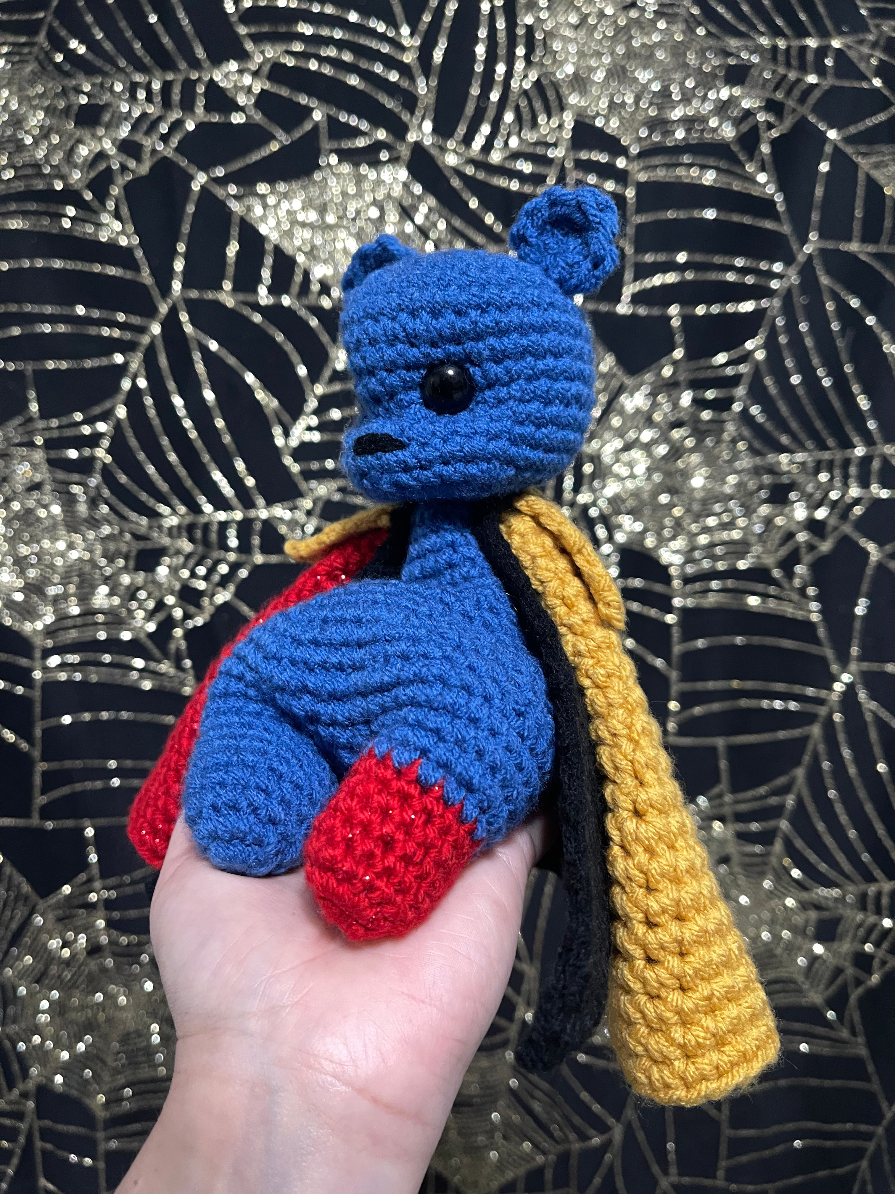 Scrappy sweater bear - not weighted