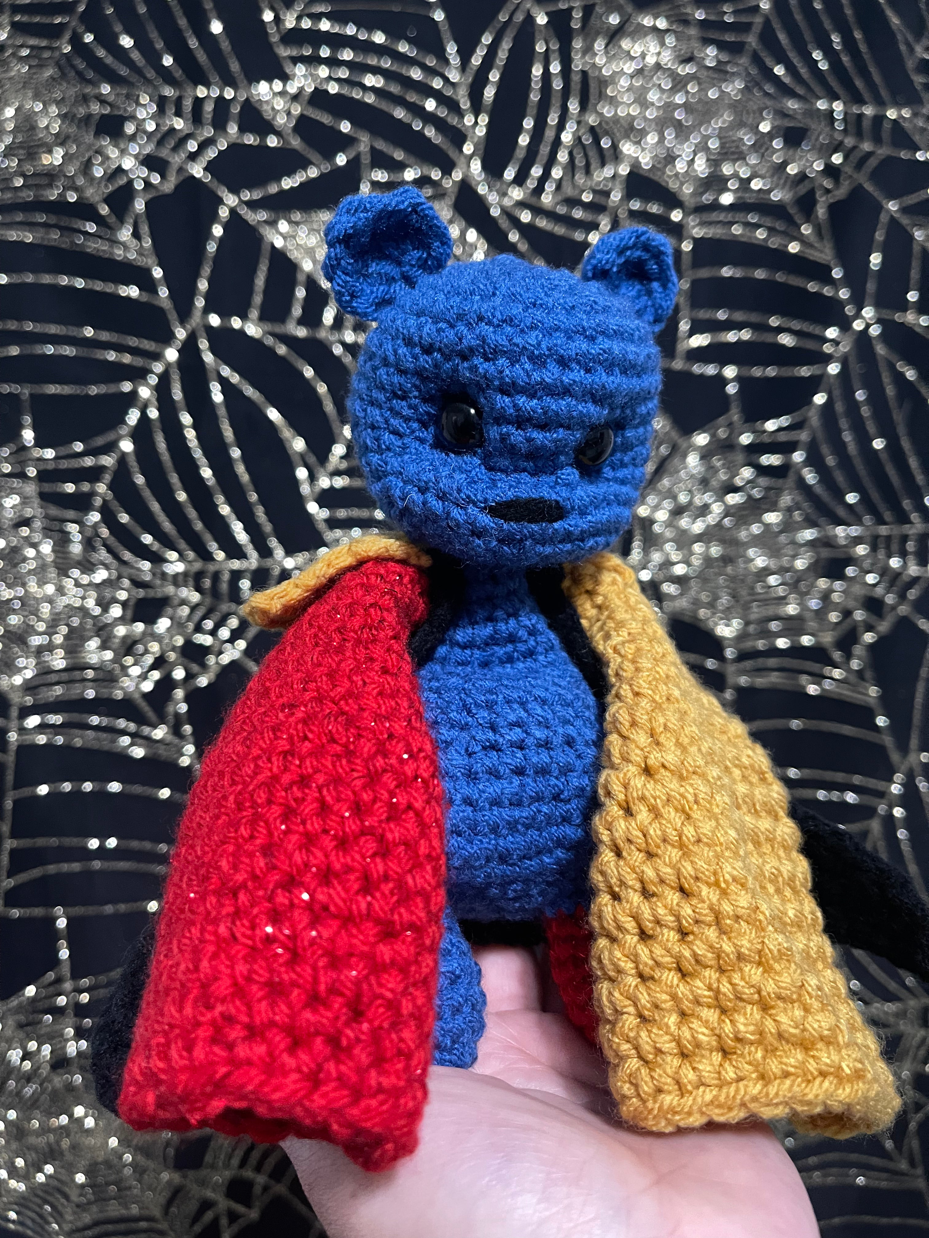 Scrappy sweater bear - not weighted